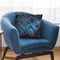 Blue Rose Gold Chevron Throw Pillow By Andrea Haase