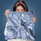 Blue Swirl Throw Pillow By Andrea Haase