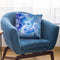 Blue Woman Throw Pillow By Andrea Haase