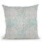 Blue Yellow Oriental Throw Pillow By Andrea Haase