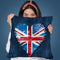 Brexit Heart Throw Pillow By Andrea Haase