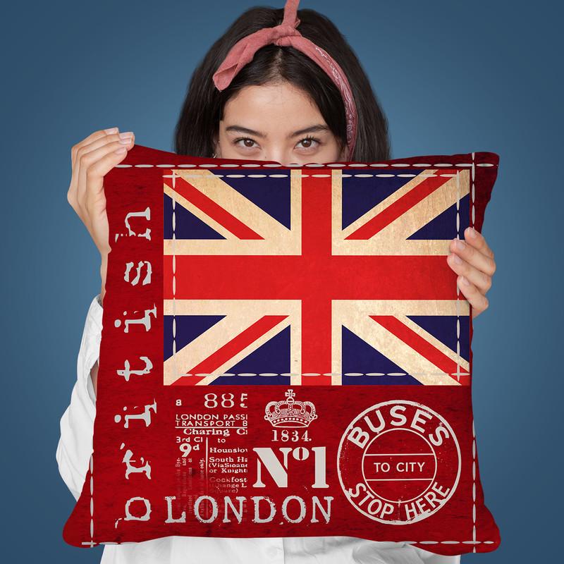 Britain Ii Throw Pillow By Andrea Haase