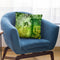 Buddha Green I Throw Pillow By Andrea Haase