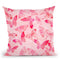 Butterflies Pink Throw Pillow By Andrea Haase