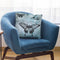 Butterfly And Paris Throw Pillow By Andrea Haase