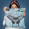 Butterfly And Paris Throw Pillow By Andrea Haase