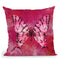Butterfly Pink Throw Pillow By Andrea Haase