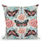 Butterfly Rose Throw Pillow By Andrea Haase