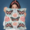 Butterfly Rose Throw Pillow By Andrea Haase
