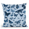 Butterfly Seamless Ii Throw Pillow By Andrea Haase