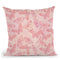 Butterfly Soft Pink Gold Throw Pillow By Andrea Haase