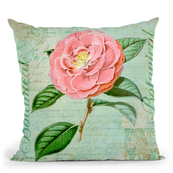 Camellia Throw Pillow By Andrea Haase