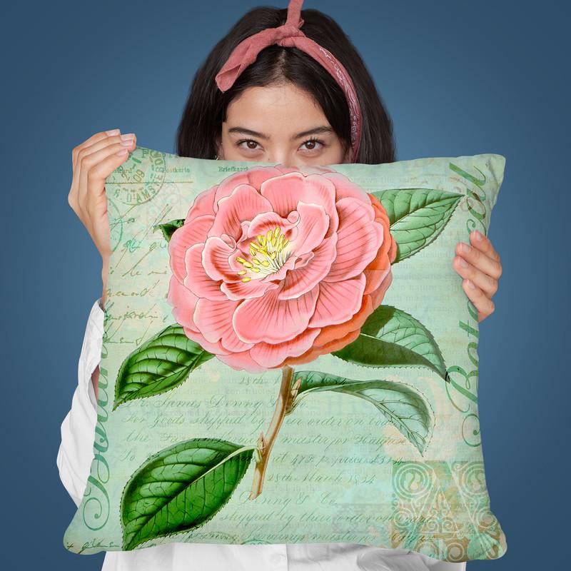 Camellia Throw Pillow By Andrea Haase