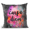 Carpe Diem Throw Pillow By Andrea Haase