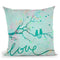Cats On A Tree Throw Pillow By Andrea Haase