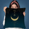Celestial Moon Throw Pillow By Andrea Haase