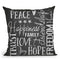 Chalkboard Inspiration Throw Pillow By Andrea Haase