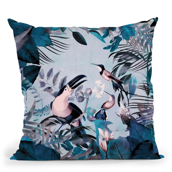 Channel-Billed Toucan I Throw Pillow By Andrea Haase