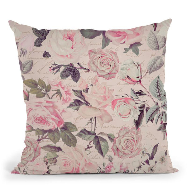 Chintz Throw Pillow By Andrea Haase