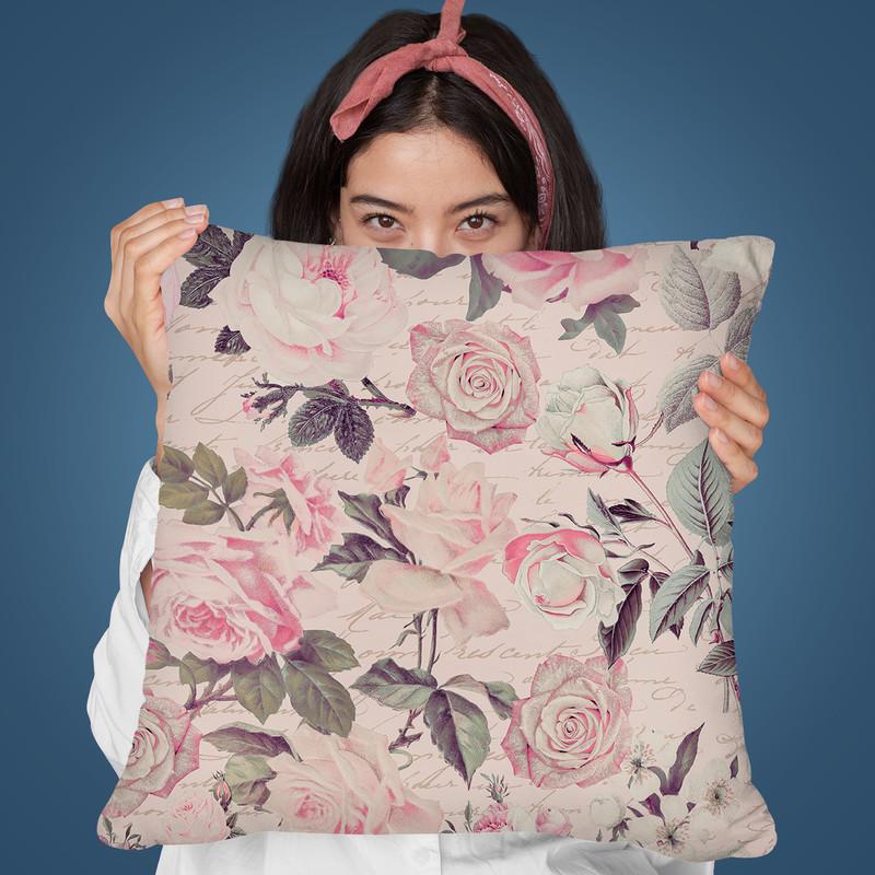 Chintz Throw Pillow By Andrea Haase