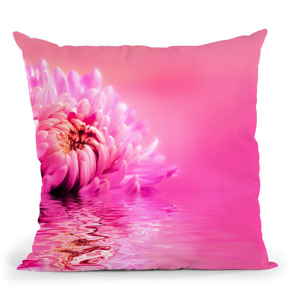 Chrysanthemum Throw Pillow By Andrea Haase