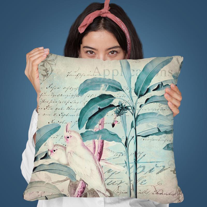 Cockatoo I Throw Pillow By Andrea Haase