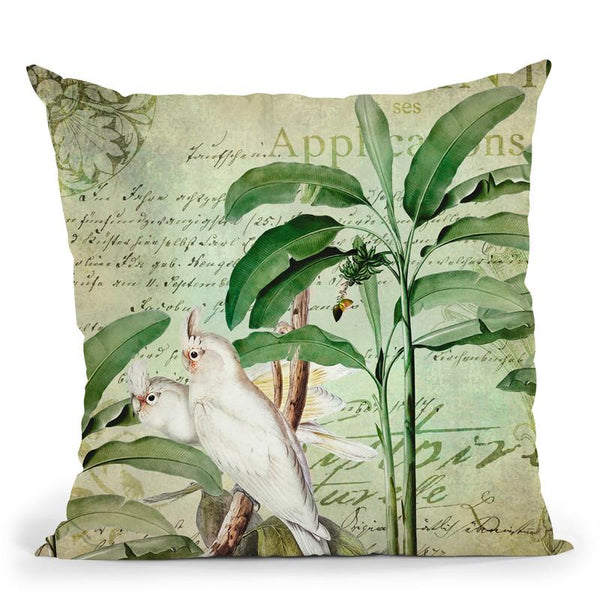 Cockatoo Ii Throw Pillow By Andrea Haase