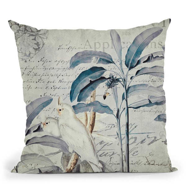Cockatoo Throw Pillow By Andrea Haase