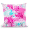 Color Obsession Throw Pillow By Andrea Haase