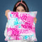 Color Obsession Throw Pillow By Andrea Haase