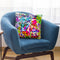 Colorful Jungle Art Throw Pillow By Andrea Haase