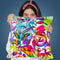 Colorful Jungle Art Throw Pillow By Andrea Haase