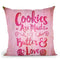 Cookies Throw Pillow By Andrea Haase