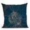 Copper Blue I Throw Pillow By Andrea Haase