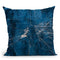 Copper Blue Throw Pillow By Andrea Haase