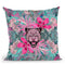 Crazy Tiger Throw Pillow By Andrea Haase