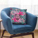 Crazy Tiger Throw Pillow By Andrea Haase