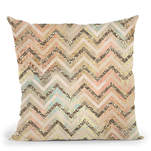 Cream Glamour Throw Pillow By Andrea Haase