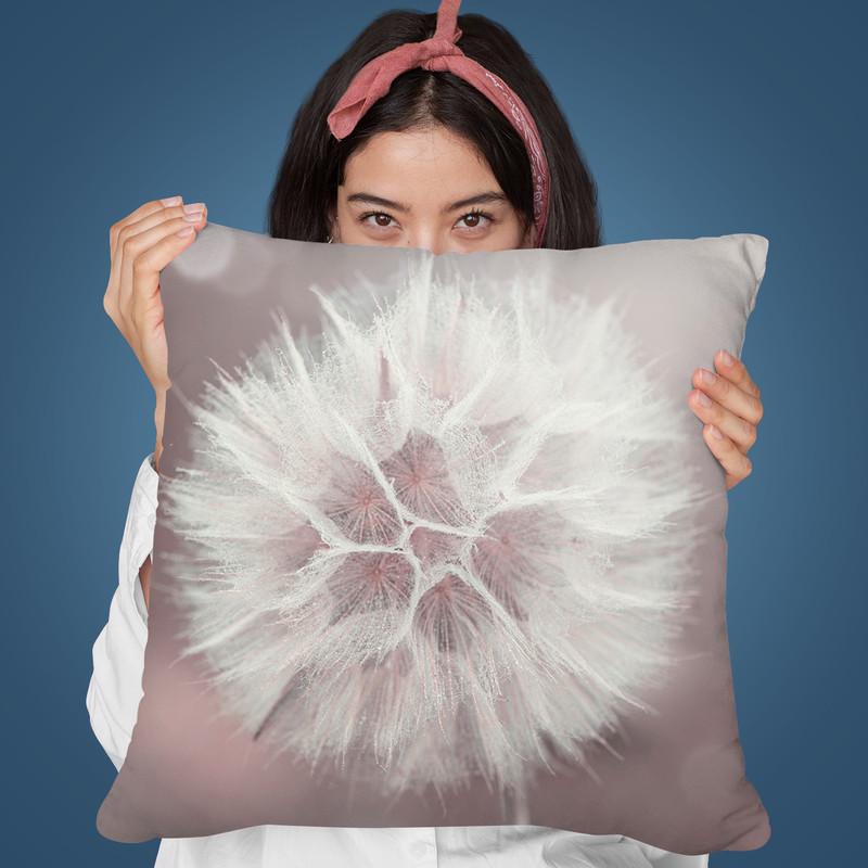 Dandelion Throw Pillow By Andrea Haase
