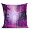 Deer Forest Mist Throw Pillow By Andrea Haase
