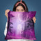 Deer Forest Mist Throw Pillow By Andrea Haase