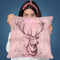 Deer Joy Throw Pillow By Andrea Haase