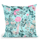 Delicate Flowers Vintage Ii Throw Pillow By Andrea Haase