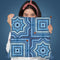 Denim Patchwork Throw Pillow By Andrea Haase
