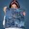 Denim Pockets Seamless Throw Pillow By Andrea Haase