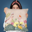 Desert Cockatoos Throw Pillow By Andrea Haase