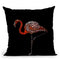 Dot Art Flamingo Throw Pillow By Andrea Haase