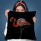 Dot Art Flamingo Throw Pillow By Andrea Haase
