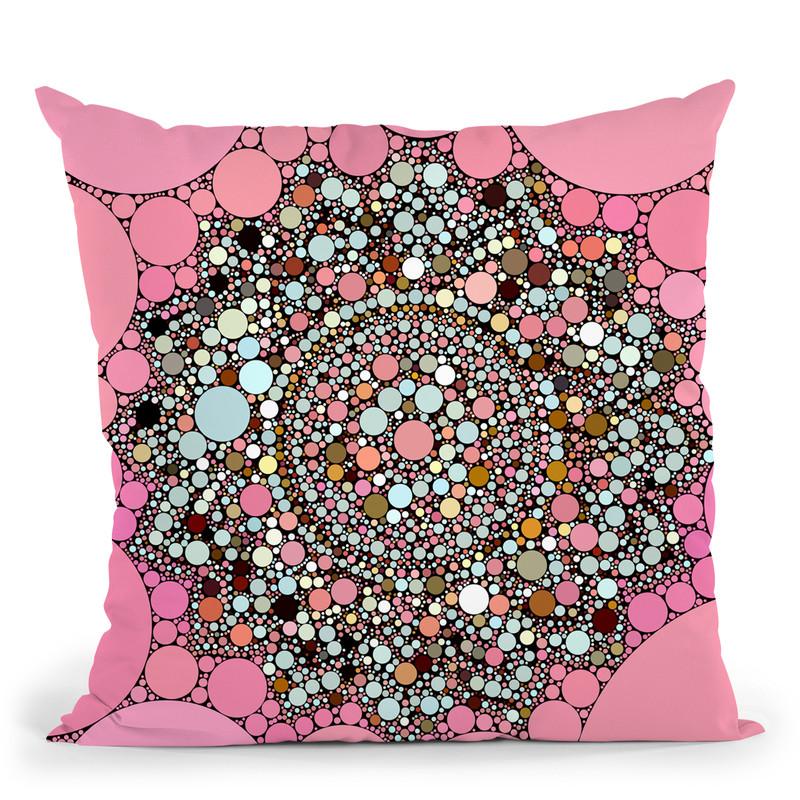 Dot Art Mandala Throw Pillow By Andrea Haase