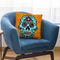 Dot Art Sugar Skull Throw Pillow By Andrea Haase